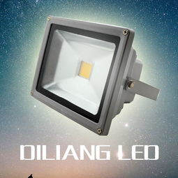 香山木简约现代LED投光灯 20W/30W/50W户外高杆灯选购指南