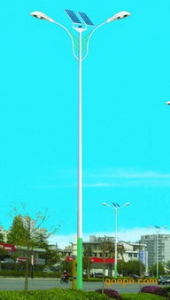 太阳能LED路灯厂家产品高清大图展示与高杆灯详解——聚焦谷瀑环保